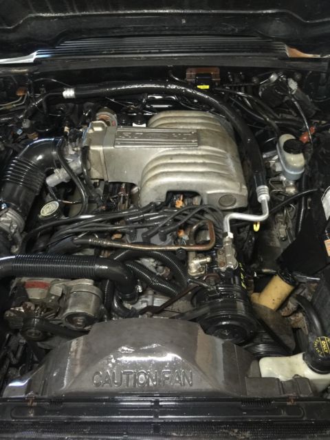 1992 Black Ford Mustang Sedan