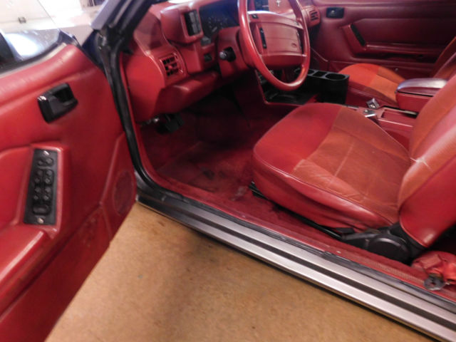 1992 Gray Ford Mustang Convertible