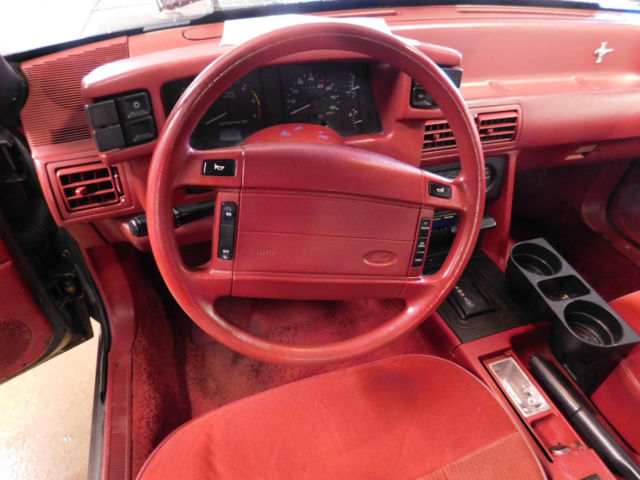 1992 Gray Ford Mustang Convertible