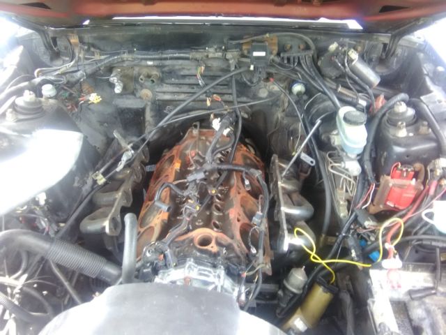 1992 Black Ford Mustang
