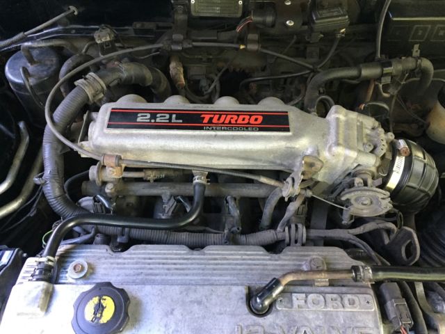 1992 Black Ford Probe Coupe