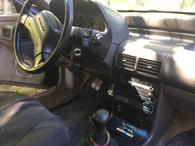 1992 Black Ford Probe Coupe