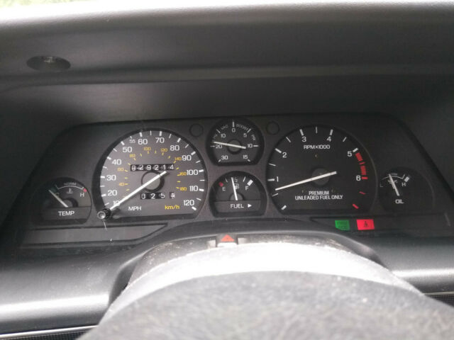 1992 Black Ford Thunderbird Coupe