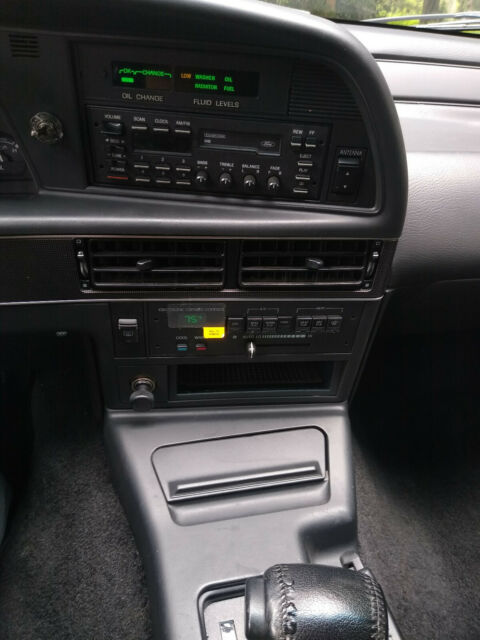 1992 Black Ford Thunderbird Coupe