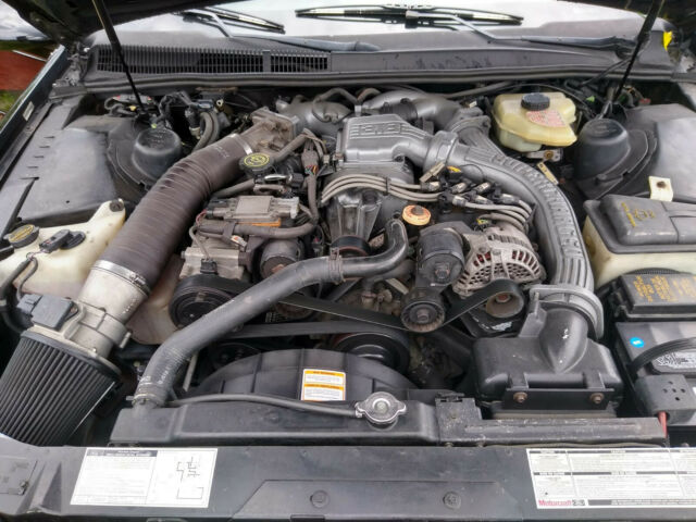 1992 Black Ford Thunderbird Coupe