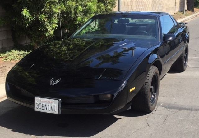 1992 Black Pontiac Firebird Coupe
