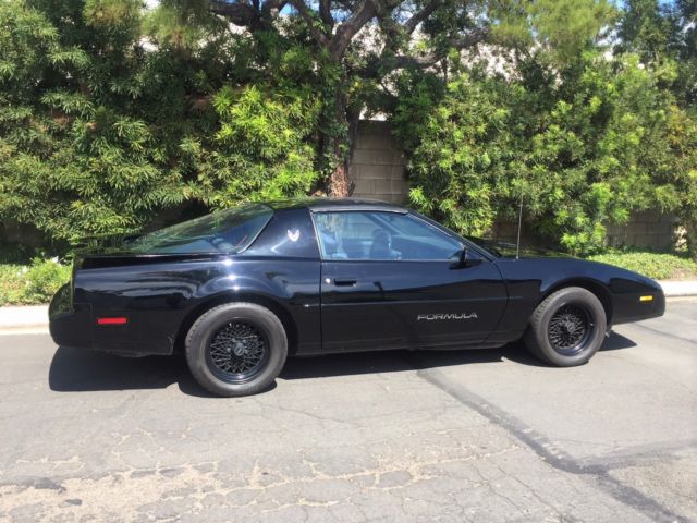 1992 Black Pontiac Firebird Coupe
