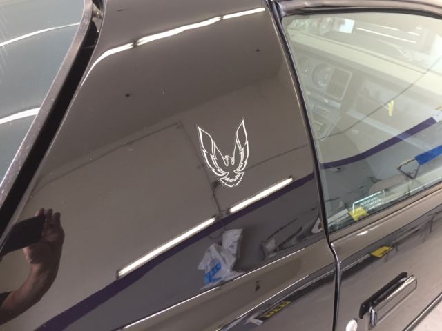 1992 Black Pontiac Firebird Coupe