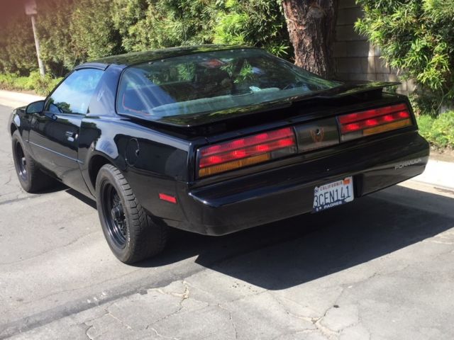 1992 Black Pontiac Firebird Coupe