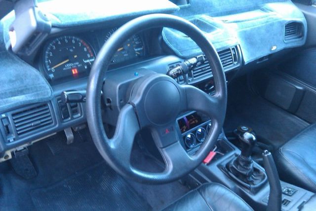 1992 Black Mitsubishi Galant Sedan
