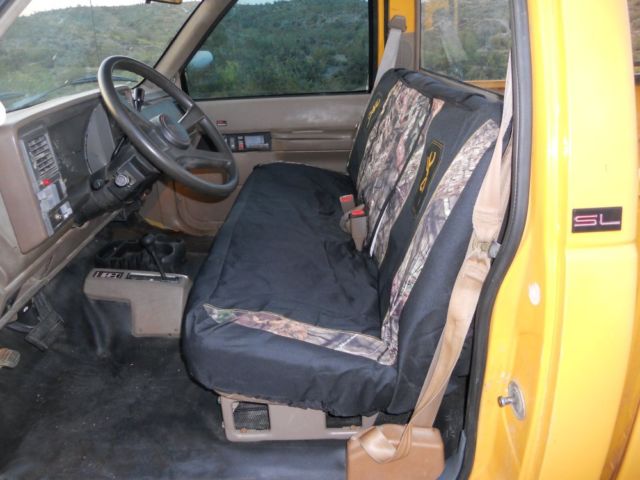 1992 Yellow GMC Sierra 2500 Regular Cab