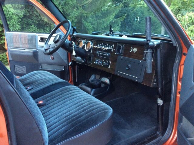 1992 Orange GMC Jimmy SUV