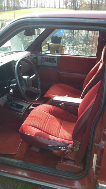 1992 Burgundy GMC Jimmy SUV