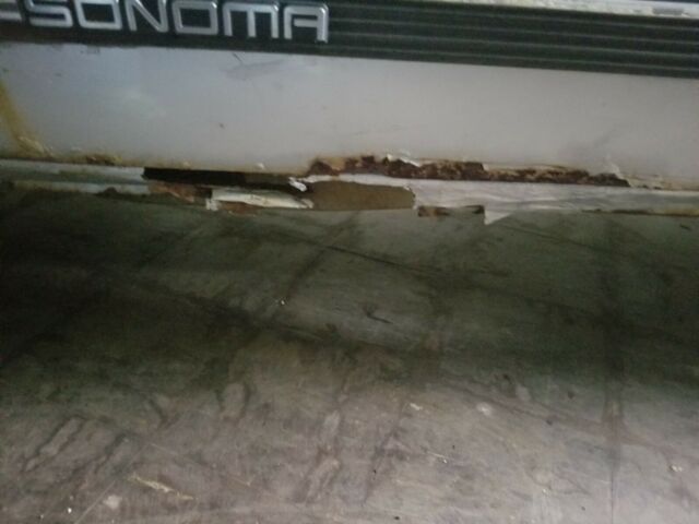 1992 Blue GMC Sonoma Standard Cab Pickup