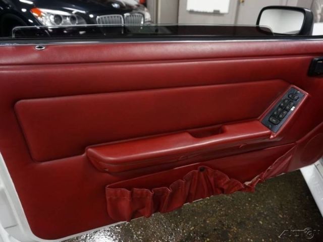 1992 White Ford Mustang Convertible