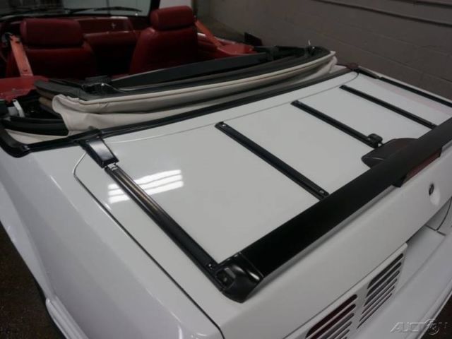 1992 White Ford Mustang Convertible