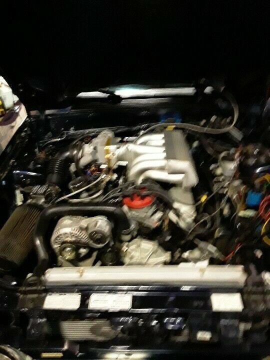 1992 Blue Ford Mustang Hatchback