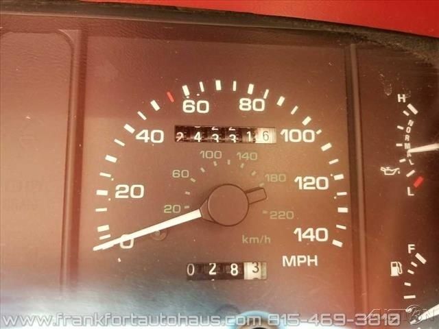 1992 White Ford Mustang Convertible