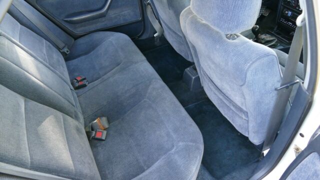 1992 White Honda Accord Sedan