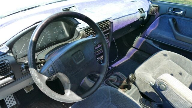 1992 White Honda Accord Sedan