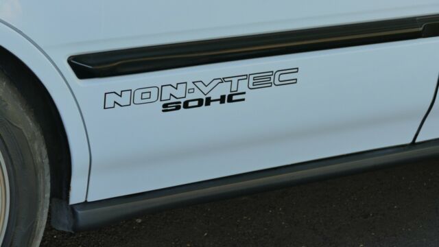 1992 White Honda Accord Sedan