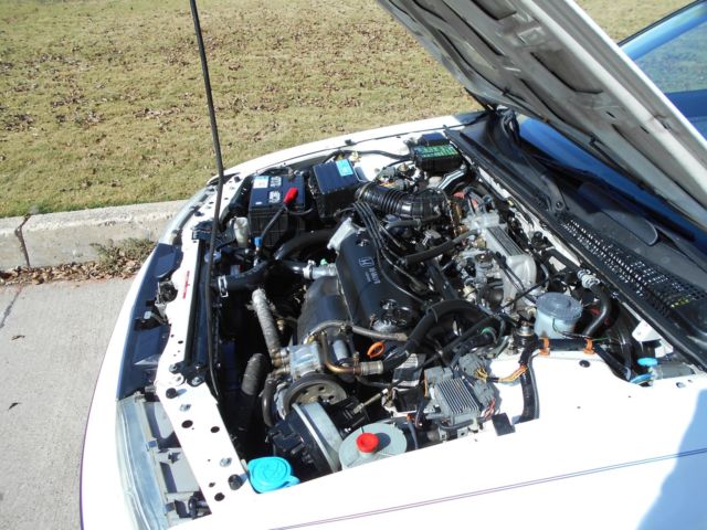 1992 White Honda Accord