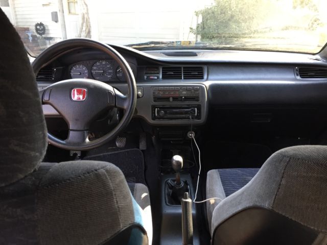 1992 milano red Honda Civic Hatchback