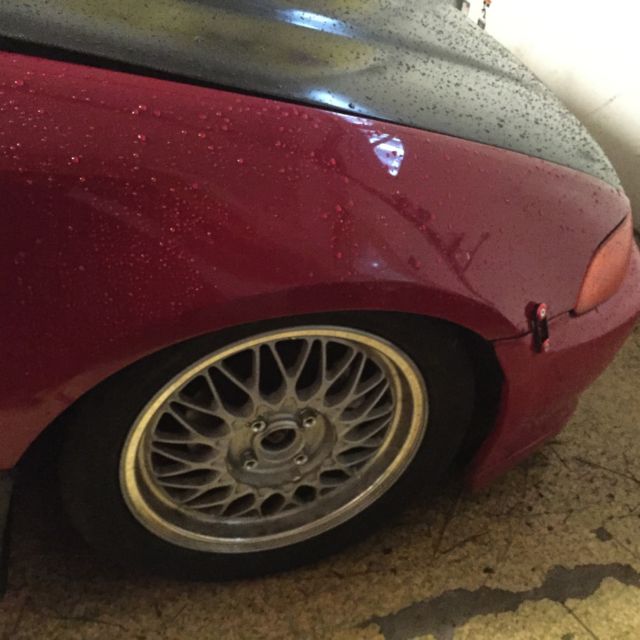 1992 milano red Honda Civic Hatchback