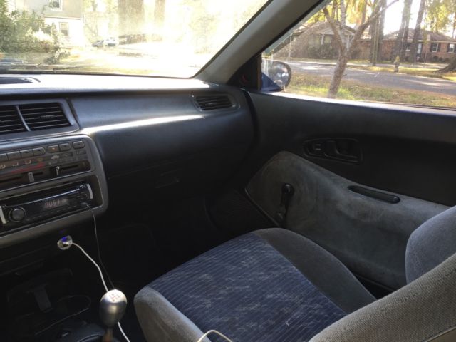 1992 milano red Honda Civic Hatchback