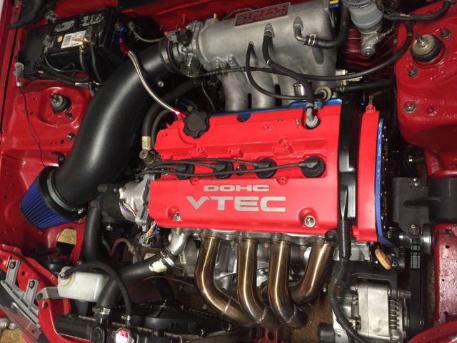 1992 milano red Honda Civic Hatchback