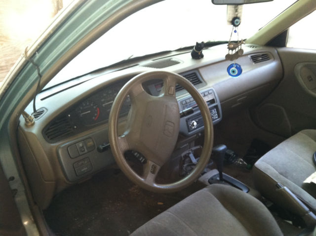 1992 Green Honda Civic Sedan