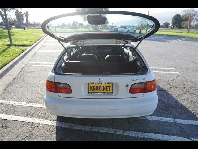 1992 White Honda Civic --