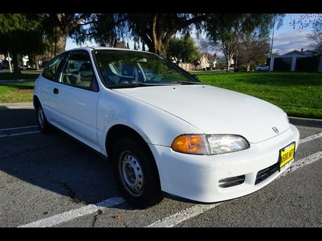 1992 White Honda Civic --