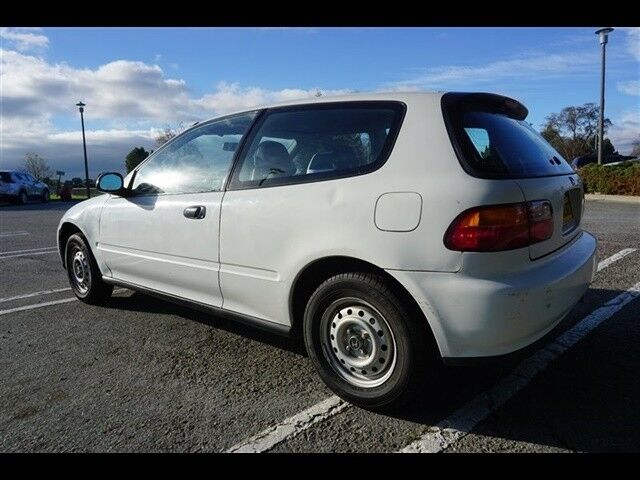 1992 White Honda Civic --
