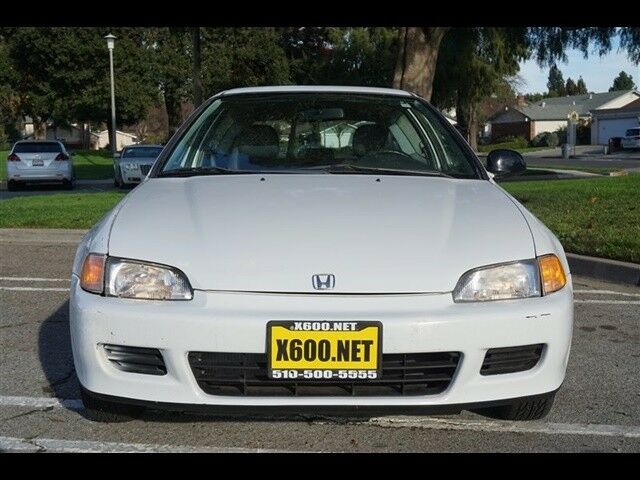 1992 White Honda Civic --
