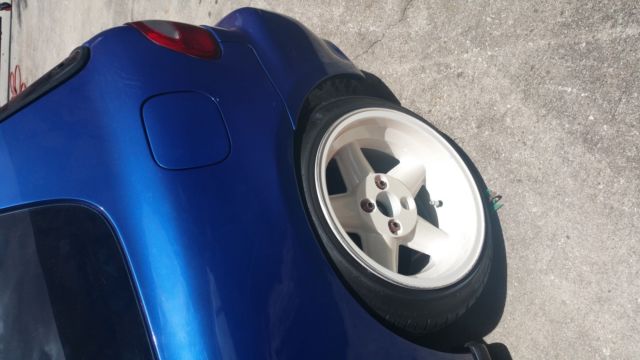 1992 Blue Honda Civic Coupe