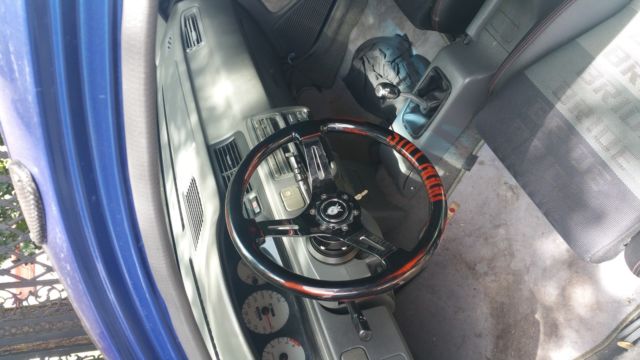 1992 Blue Honda Civic Coupe