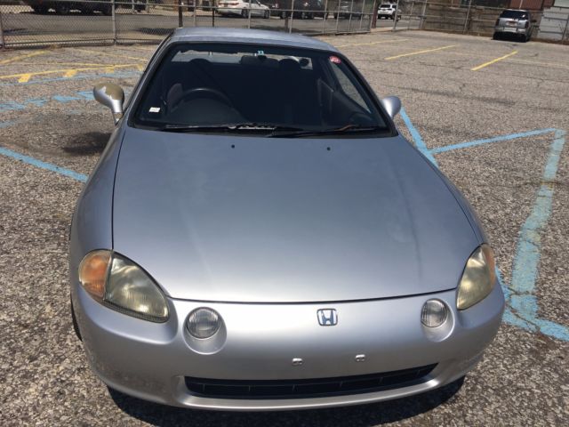 1992 Silver Honda Del Sol Convertible
