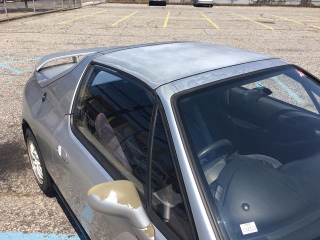 1992 Silver Honda Del Sol Convertible