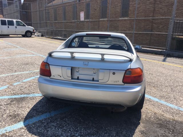 1992 Silver Honda Del Sol Convertible
