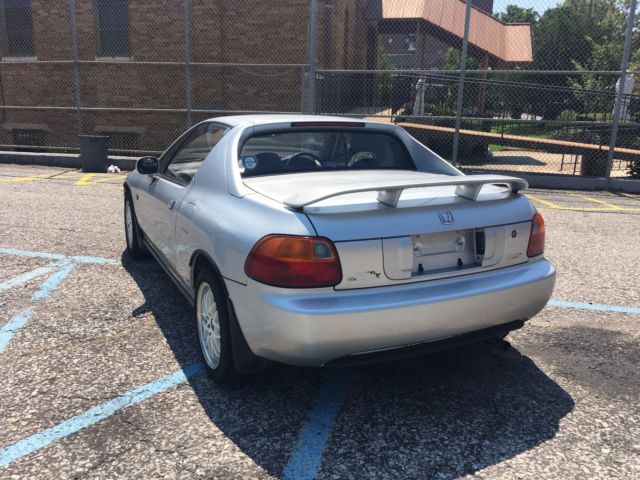1992 Silver Honda Del Sol Convertible
