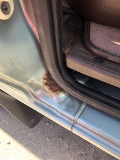 1992 Blue Volkswagen Bus/Vanagon Standard Passenger Van