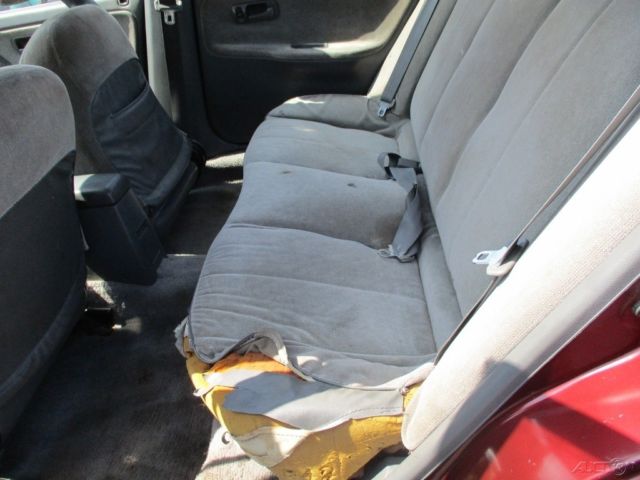 1992 Red Honda Civic Sedan