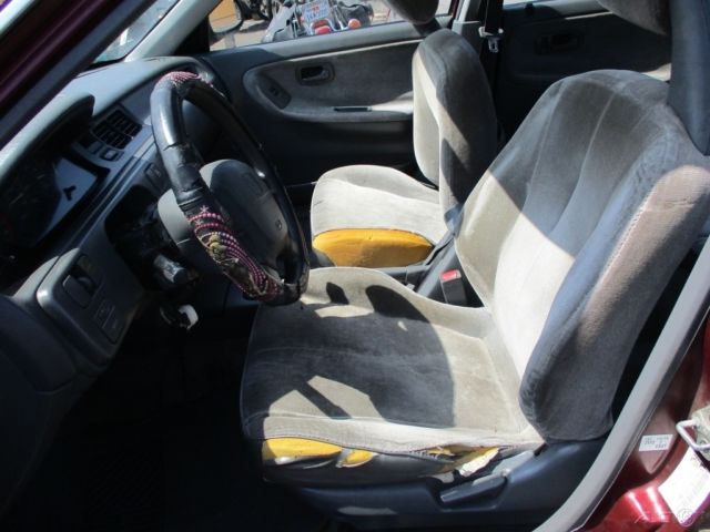 1992 Red Honda Civic Sedan