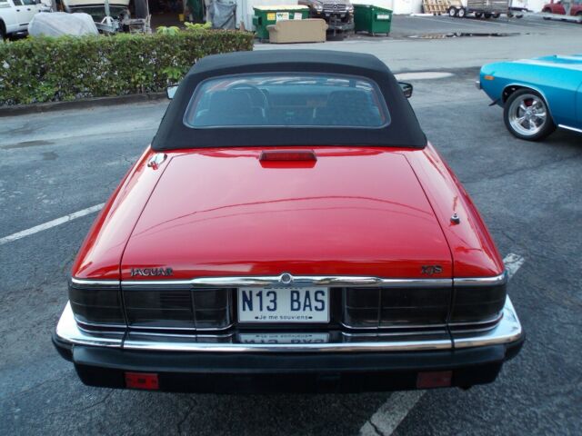 1992 RED Jaguar XJS Convertible