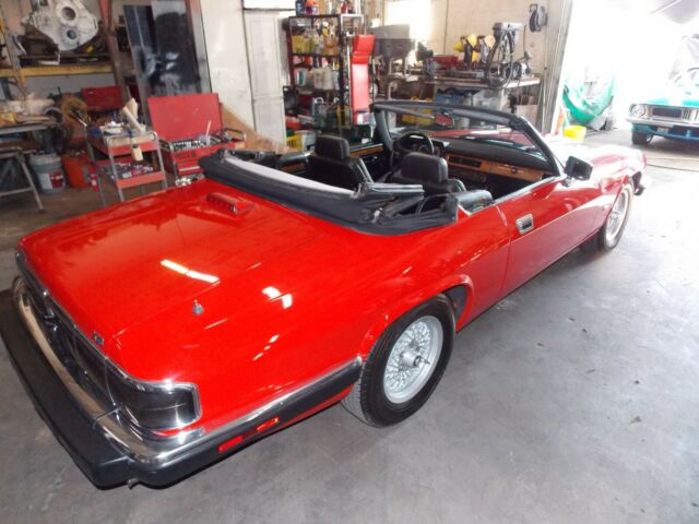 1992 RED Jaguar XJS Convertible