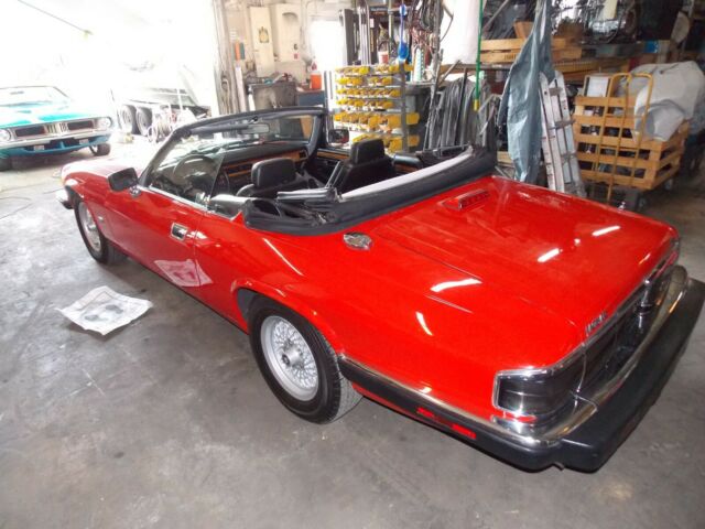 1992 RED Jaguar XJS Convertible