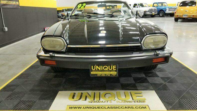 1992 Black Jaguar XJS V12 Convertible Convertible