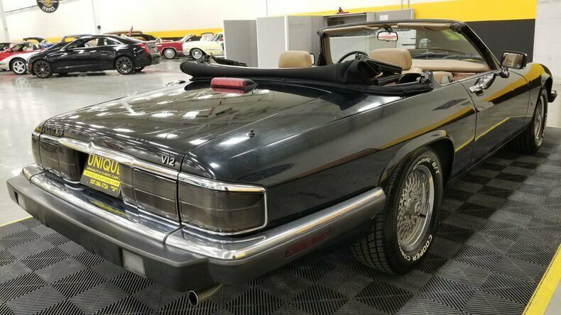 1992 Black Jaguar XJS V12 Convertible Convertible