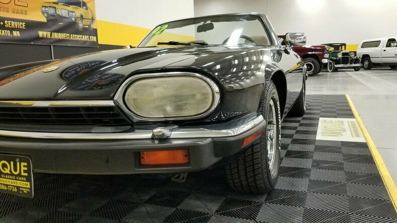 1992 Black Jaguar XJS V12 Convertible Convertible